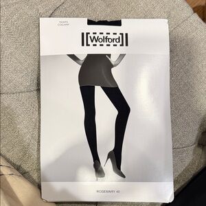 Wolford Rosemary 40 Black Hosiery